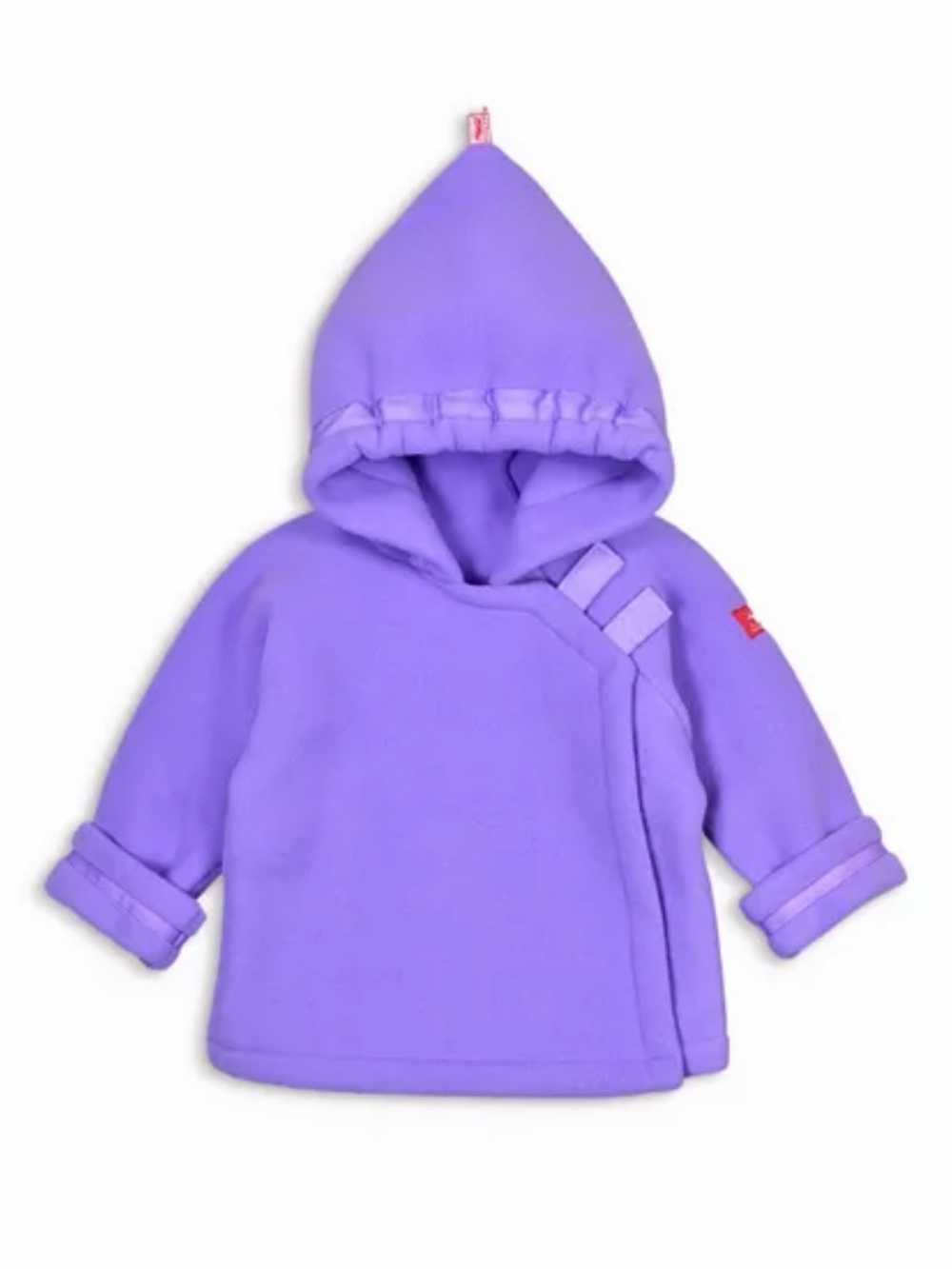 Lavender Widgeon Unisex Hooded Fleece Jacket - 6mo- like new!